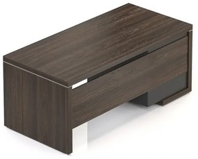 Stôl Lineart 180 x 85 cm + ľavý kontajner