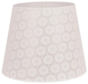 Duolla - Tienidlo k stojací lampě CLASSIC L E27 pr. 38 cm biela