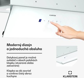 Klarstein Ventimate digestor, dotykové ovládanie, odsávanie/recirkulácia, EEK A+, 3 úrovne, LED, tichý