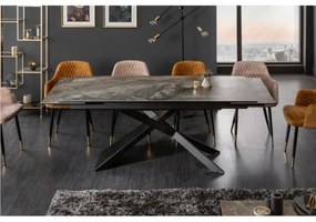 Rozkladací jedálenský stôl 40644 180/220/260 x 90cm Marble Look Ceramik  - Komfort-nábytok