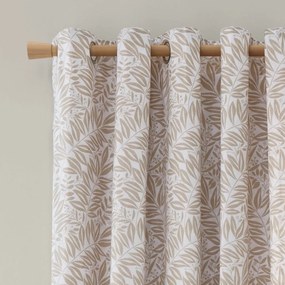 Svetlohnedé závesy v súprave 2 ks 168x229 cm Sorrel Leaves – Catherine Lansfield