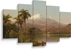 Obraz - Frederic Edwin Church, Tamaca Palms, reprodukcia (150x105 cm)