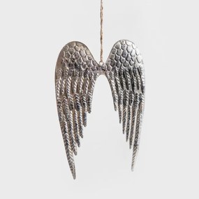 Závesné krídla OLDY METAL strieborné 714344