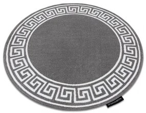 Okrúhly koberec HAMPTON Grecos Grécky , sivá Veľkosť: kruh 140 cm