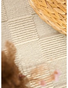 Krémový ručne tkaný vlnený behúň 80x200 cm Scala – Villeroy&amp;Boch