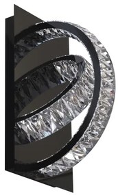 Zuma Line MX3274-2-3BCT-LED Nástenné svietidlo TULA LED/18W/230V 2700-6000K čierna