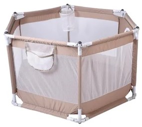 Hracia ohrádka 120 cm hnedá