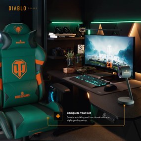 Stojan na slúchadlá World of Tanks RGB