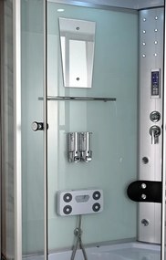 Terra Hydromasážny box WSH7106RW WH, 120x80 pravý bez sauny