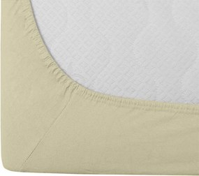 Jersey plachta s lycrou krémová 90 x 200 cm