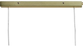 Nordlux - Luster na lanku CONTINA 3xG9/5W/230V mosadz