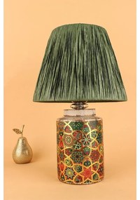Zelená stolová lampa (výška 38 cm) Alev – Opviq lights