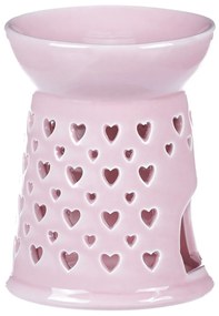 Porcelánová arómalampa Pink, 11 x 11 x 14 cm