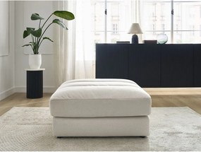 Béžová zamatová podnožka Sierra – Bobochic Paris