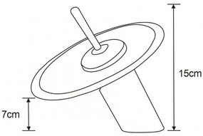 Mexen Niagara, umývadlová batéria, čierna-čierna, 745600-77