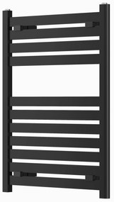 Gamma Artic, vykurovacie teleso 600x800 mm, 382 W, čierna matná, GMA-ARCT-8060-BK