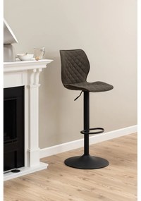 Tmavozelené otočné barové stoličky v súprave 2 ks 116 cm Naomi – Actona