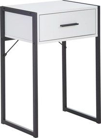 XXXLutz NOČNÝ STOLÍK, čierna, biela, 41/60/30 cm Livetastic - Online Only spálne - 007968014511