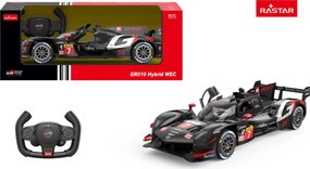 Toyota GAZOO Racing GR010 Hybrid čierne RASTAR 1:14 RC auto na diaľkové ovládanie + ovládač 2,4 GHz