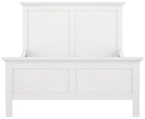 Biela dvojlôžková posteľ 140x200 cm Paris – Tvilum