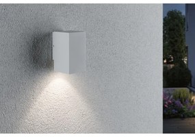 Paulmann 94329 - LED/3,8W IP44 Vonkajšie nástenné svietidlo FLAME 230V biela