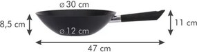 Tescoma Panvica WOK CANTON, 30 cm