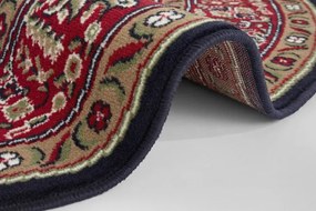Koberec Mirkan Skazar Isfahan granátový kruh