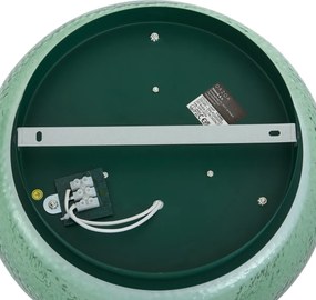 Stropné svietidlo v štýle Art Deco zelené so sklom vrátane LED 3-stupňovo stmievateľné - Thimble