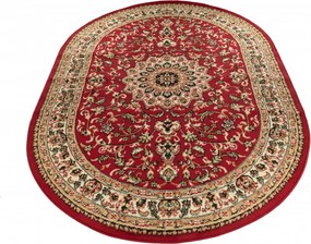 TA Koberec F740A ČERVENÝ ATLAS PP OV Rozmer: 60x100 cm