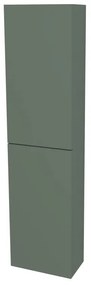 Mereo, Mereo Aira, kúpeľňová skrinka 170 cm vysoká, pravé otváranie, Multidecor, Zelená Verde, MER-CN794PNZEV1