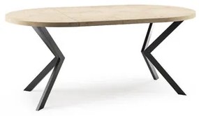 Jedálenský stôl ELA - dub sonoma/čierna