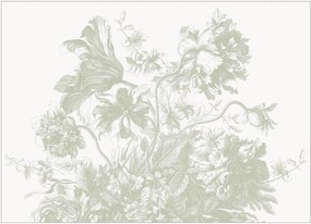 Vliesová tapeta Engraved Flowes