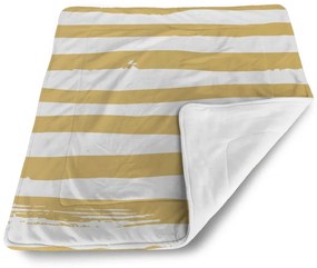 Sablio Deka pre bábätko Zlaté pruhy - 80x100 cm