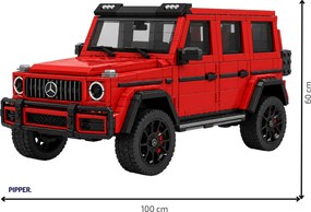 60x100cm LEGO Mercedes G 4×4² - textilná nálepka na stenu