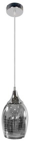 Luster na lanku MARINA 1xE27/60W/230V chróm