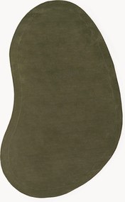 Ručne tuftovaný vlnený koberec v organickom tvare Kadey