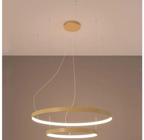 Thoro TH.214 - LED Luster na lanku RIO LED/80W/230V CRI90 3000K zlatá