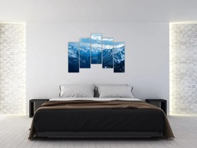 Panoráma hôr v zime - obraz