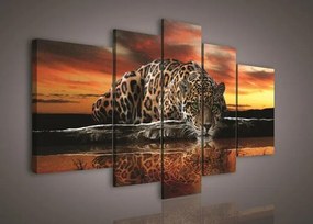 Obraz na plátne Jaguar 170 x 100 cm