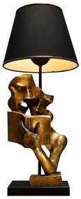 Stolná lampa LECTURE 1xE27/40W/230V čierna/zlatá