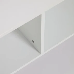 Biela detská knižnica Kave Home Nunila, 78 x 38 cm
