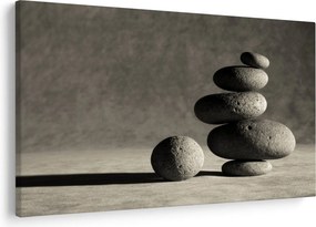 Obraz - Šedé kamene (90x60 cm)