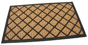 Kokosová čistiaca rohož Rhombus 45 x 75 x 0,8 cm, hnedá