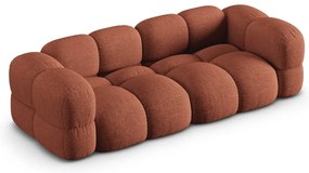 Pohovka v tehlovej farbe 250 cm Loretto – Cosmopolitan Design