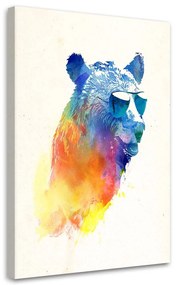 Gario Obraz na plátne Medveď v okuliaroch - Robert Farkas Rozmery: 40 x 60 cm