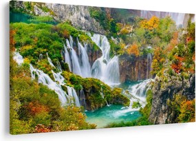 Obraz - Národný park Plitvické jazerá (90x60 cm)