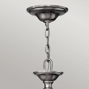 Hinkley HK-SUSSEX5 - Závesný luster SUSSEX 5xE14/40W/230V matný chróm