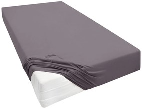 Biberna Napínacia plachta (tmavosivá, 90 – 100 x 200 – 220 cm)  (100251944)