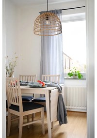 Matne lakovaný sklápací dubový jedálenský stôl Rowico Mimi, 120 x 80 cm