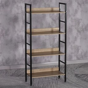 Autronic BONTEC Regál, mdf, hnedá, GD-314 OAK Farba: Hnedá